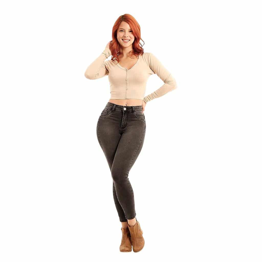 JEANS SKINNY FERRARI GRAFITO DIVINE