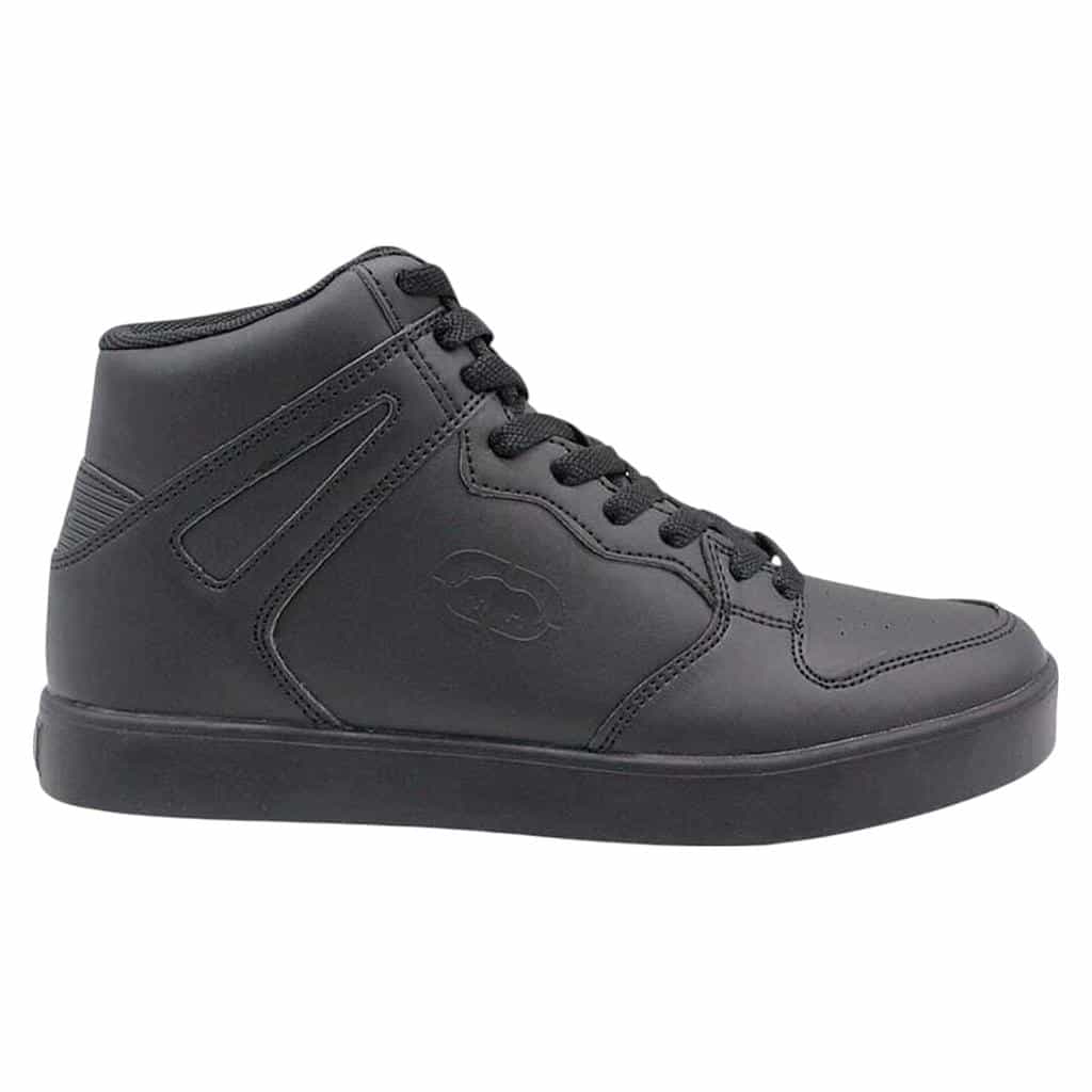 ZAPATILLA ESCOLAR JUVENIL CAÑA ALTA NEGRO JAY HIGH ECKO UNLTD