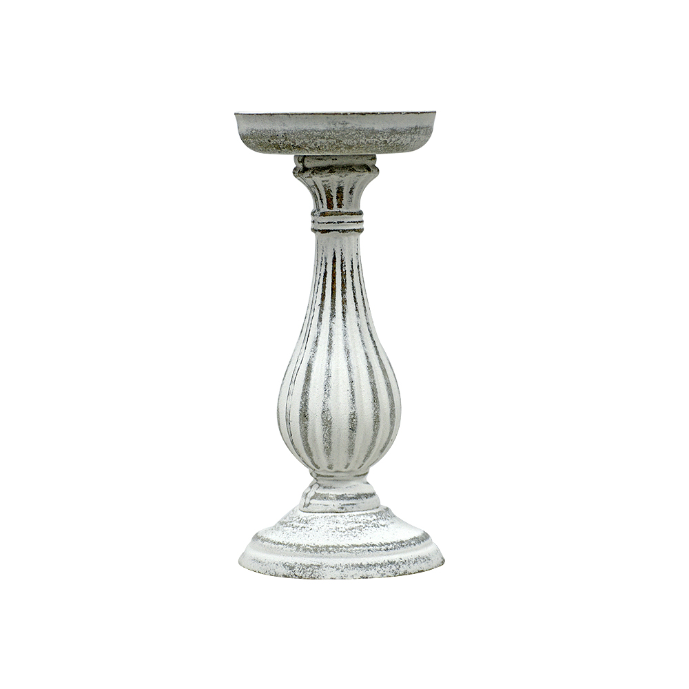 CANDELABRO 24CM WHITE MSA