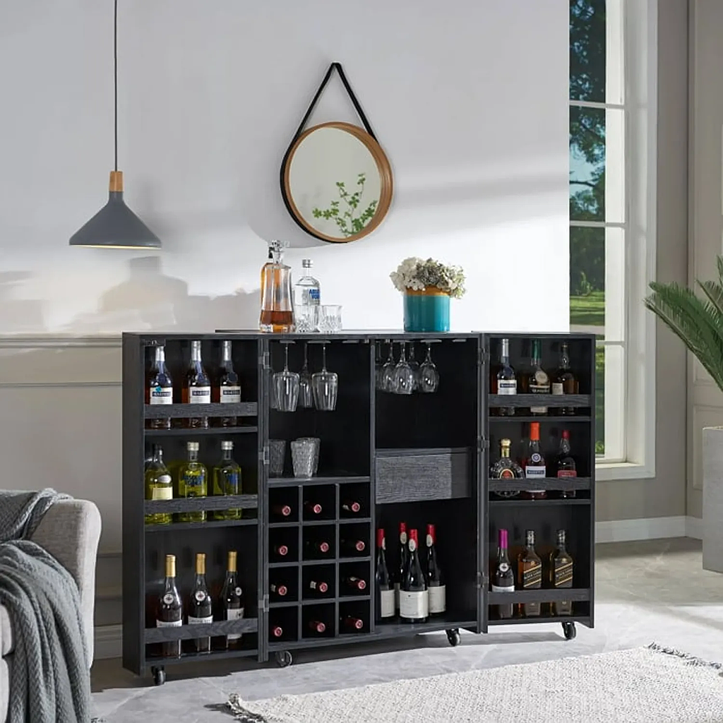 BAR PLEGABLE NEGRO MSA