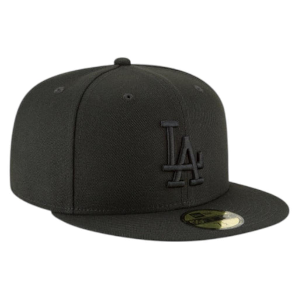 Gorro Dodgers Black On Black 59Fifty Cerrada