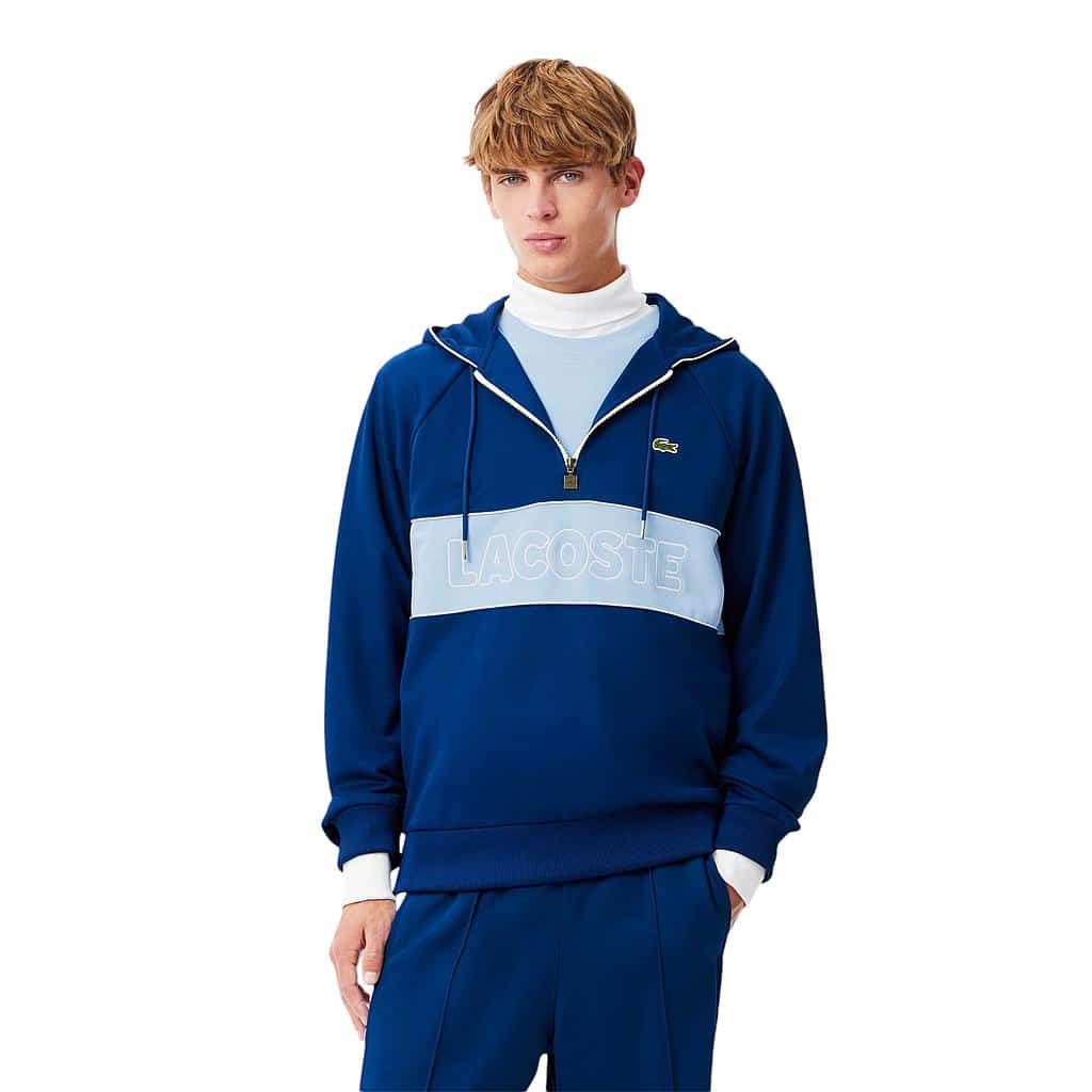 POLERON HOMBRE SH2832236LE AZUL LACOSTE