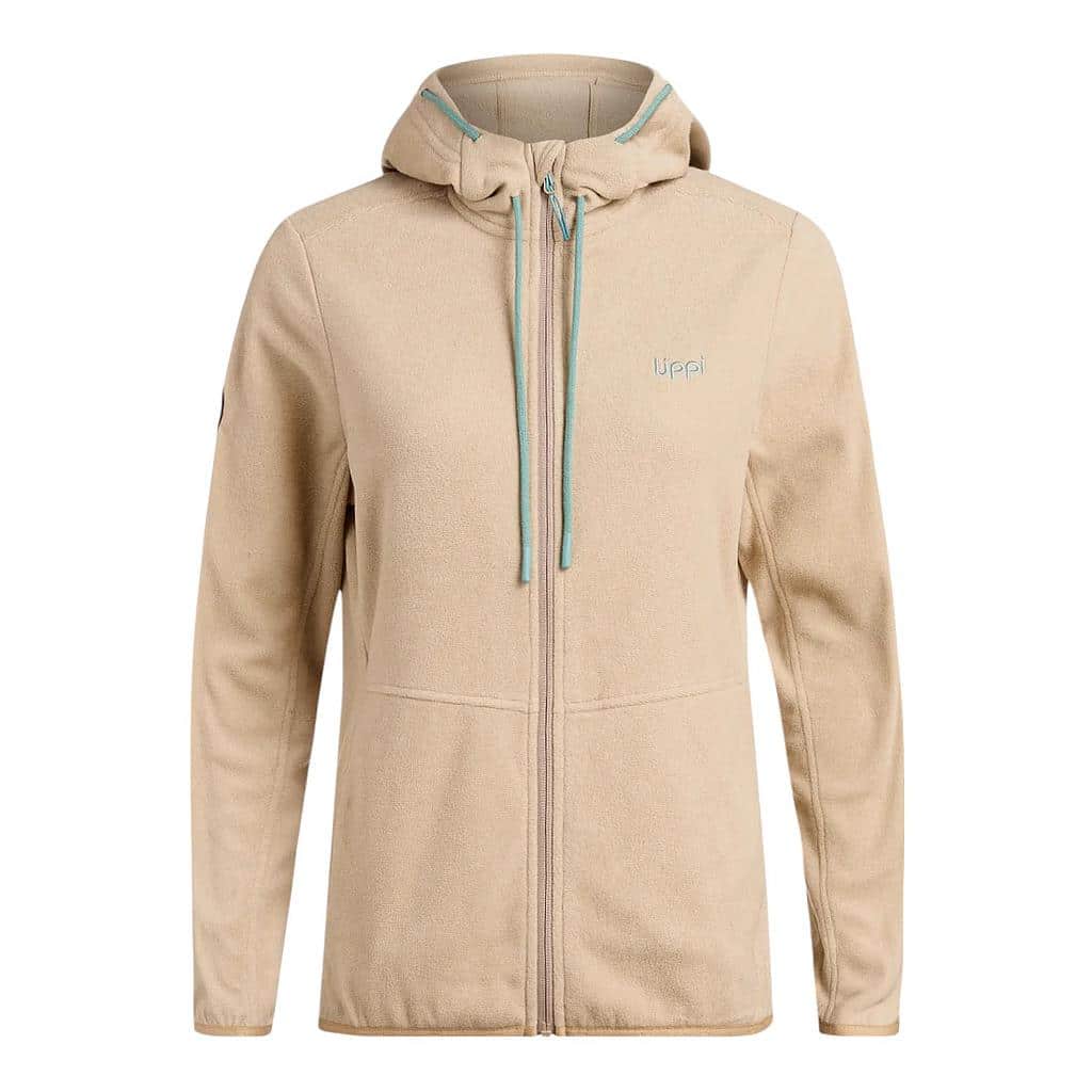 Polar Mujer Stripes Nano-F Full Zip Hoody Crudo Lippi