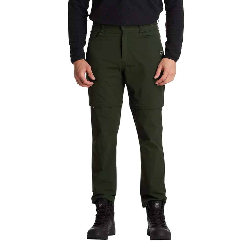 Pantalon Hombre Lennox Q-dry Mix-2 Pants Verde Militar Lippi