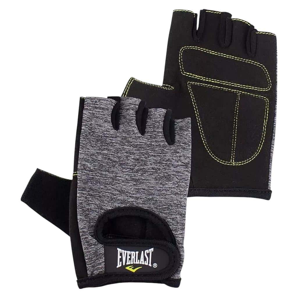 GUANTES MUJER FUNCIONAL FITNESS BREEZE NE/GR S EVERLAST