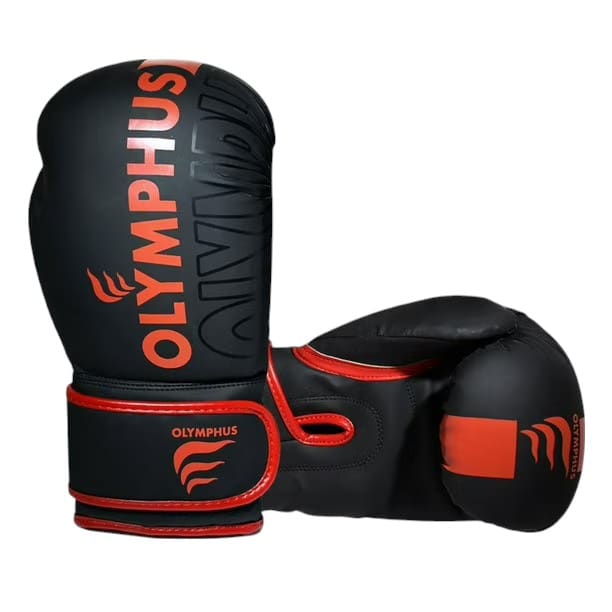 GUANTE BOX NEW DIAMOND NEGRO/ROJO