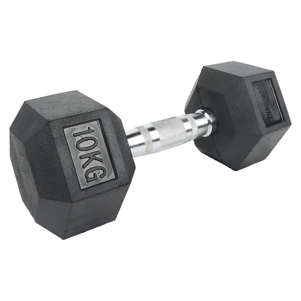 MANCUERNA HEXAGONAL 10 KG ULTIMATE FITNESS