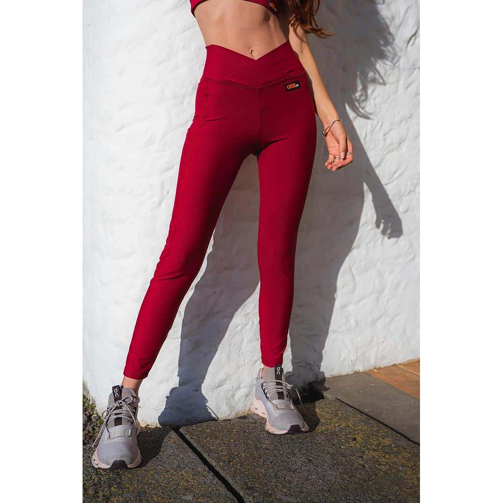 LEGGINS CAYETANA ROJO ORX