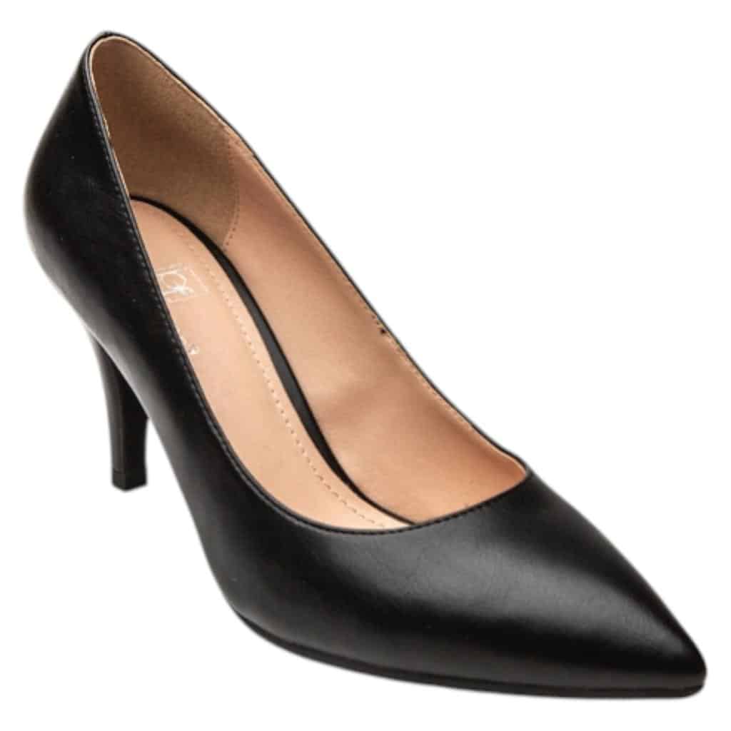 Zapato Taco Formal Mujer Bonnyfranco Negro