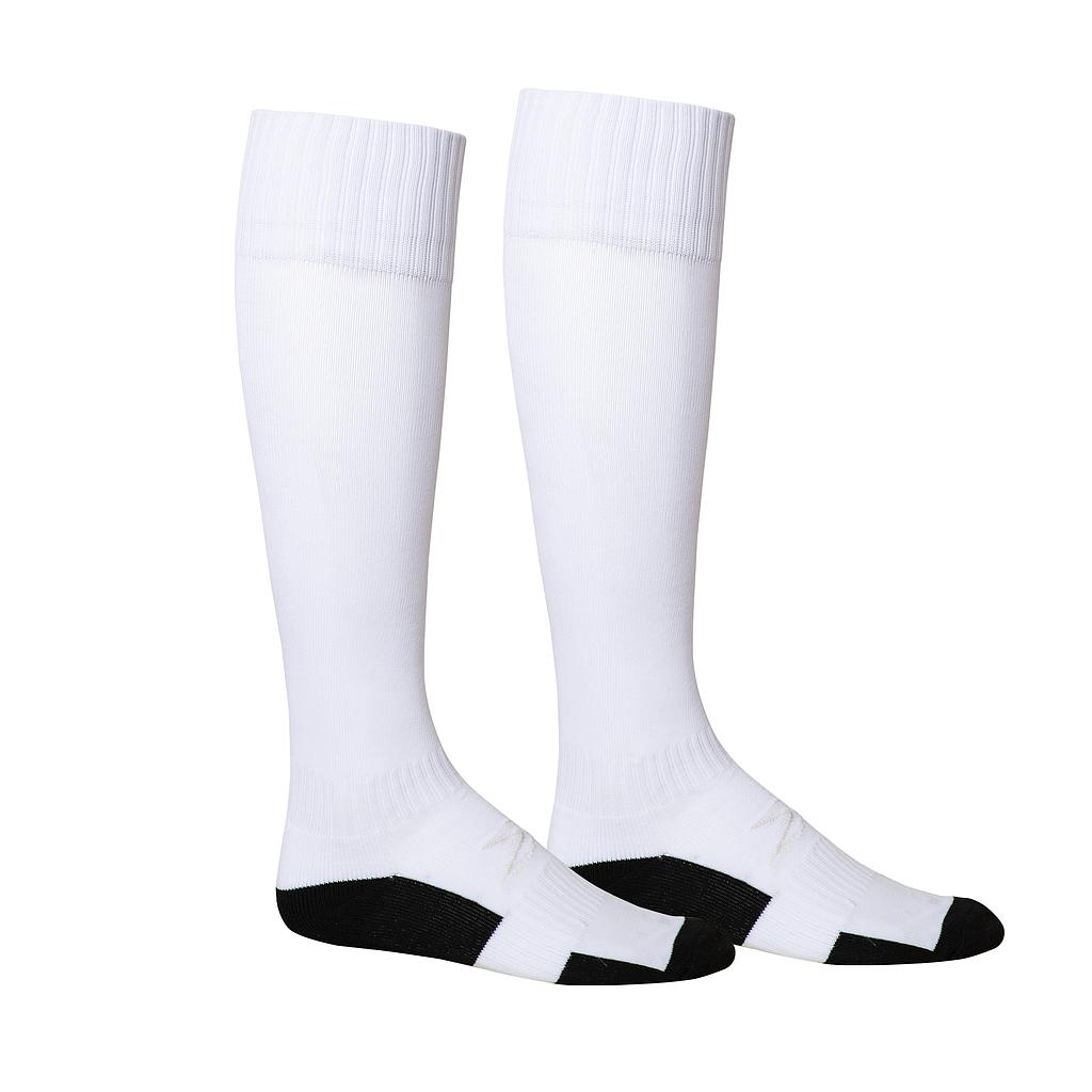 CALCETINES LARGOS 40-44 FUTBOL BLANCO OXN