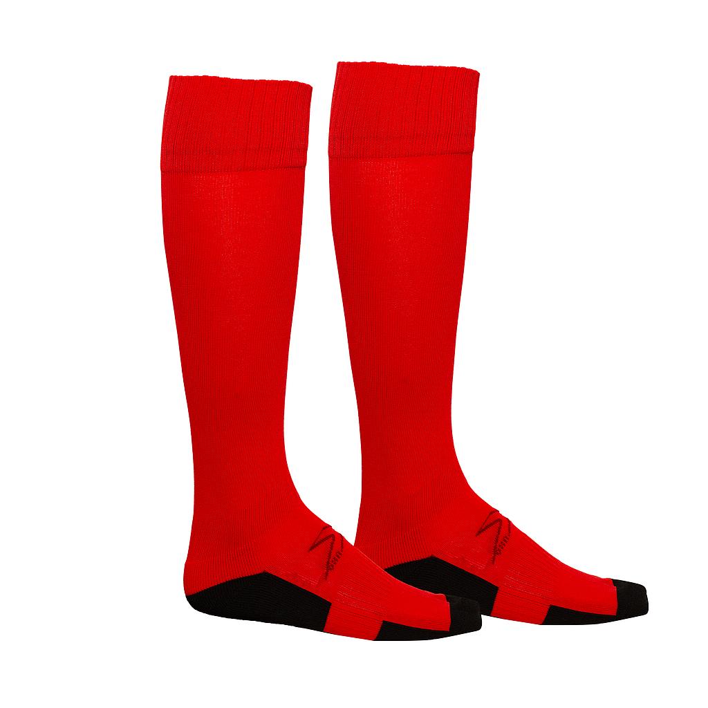 CALCETINES LARGOS 40-44 FUTBOL ROJO OXN