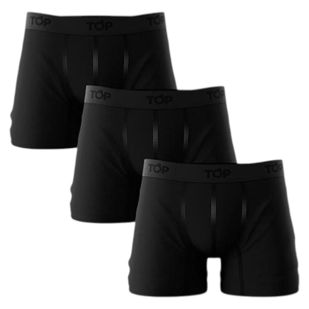 PACK 3 BOXER HOMBRE COTTON- LYCRA NG   208 P-3  TOP