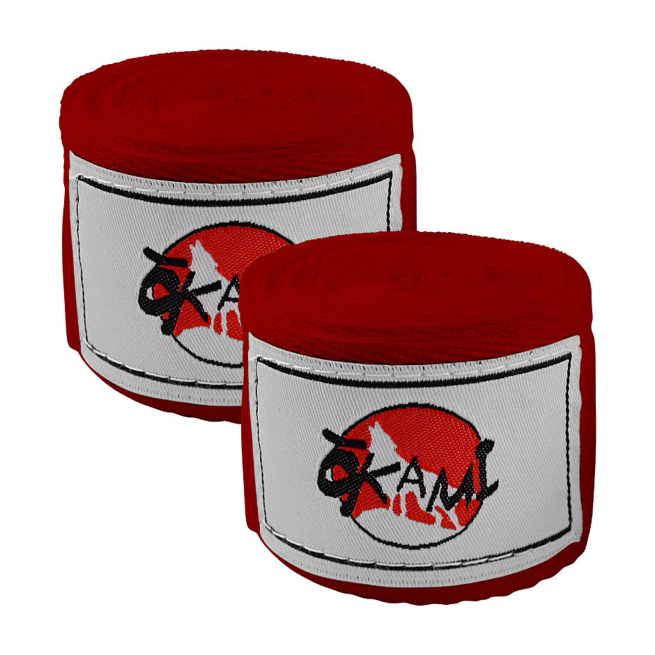 VENDA ARTES MARCIALES ROJO OKAMI